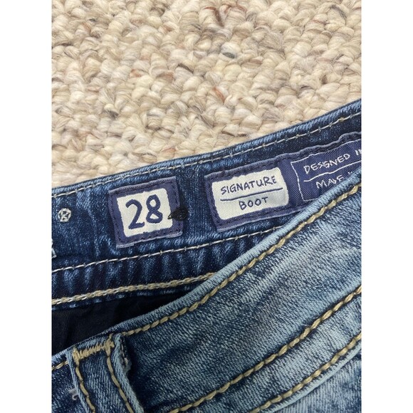 28 Miss Me Low Rise Embellished Signature Boot - Picture 7 of 9